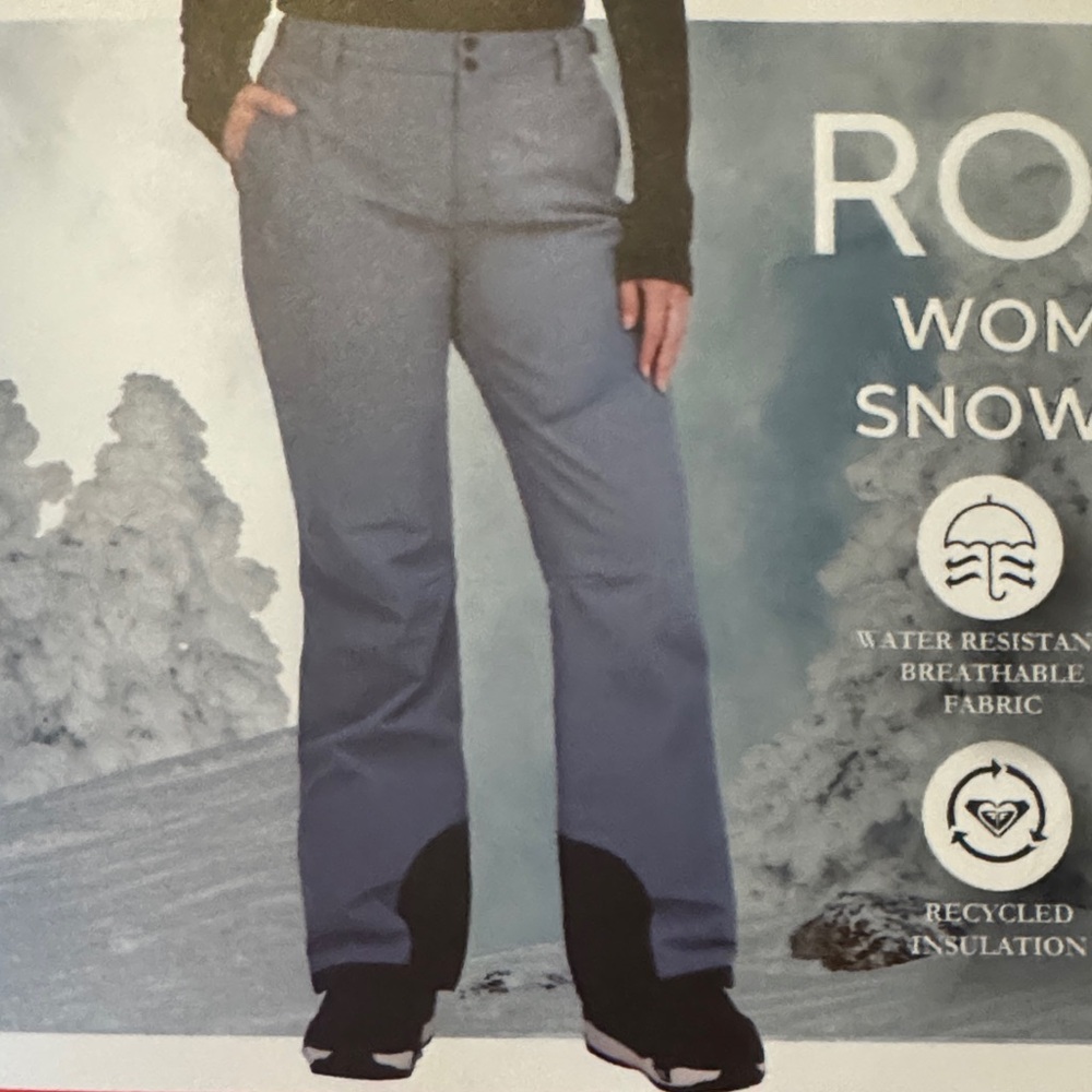Women's Blue Snow Pants Roxy